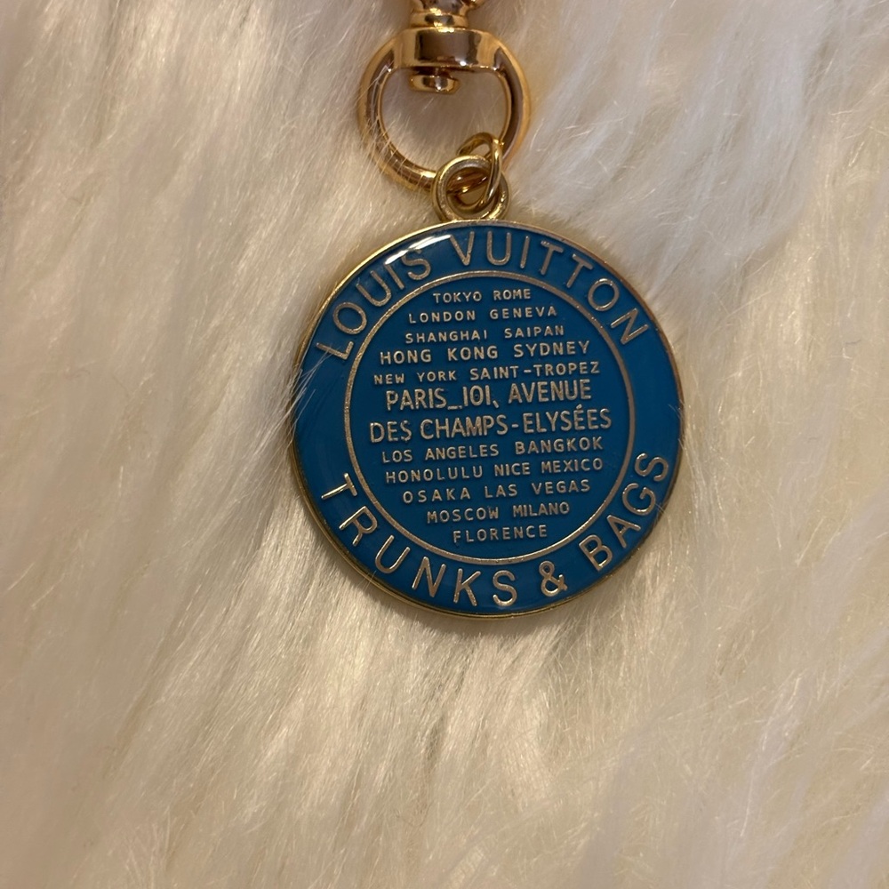 Multicolor Reversible Trunks & Bags Keychain/Bag Charm - Picture 2 of 2